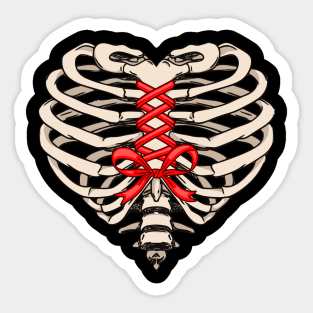 Corset Heart Sticker